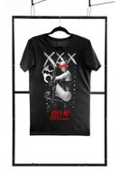 t-shirt men black s regular