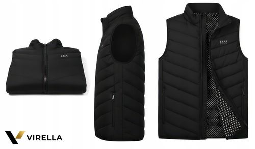 KAMIZELKA PODGRZEWANA OGRZEWANA 21 STREF USB XL MĘSKA BEZRĘKAWNIK POWERBANK na Arena.pl