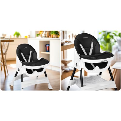 Krzesełko do karmienia Ricokids Mani czarne na Arena.pl