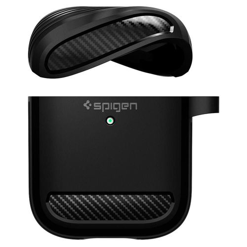 SPIGEN RUGGED ARMOR APPLE AIRPODS MATTE BLACK na Arena.pl