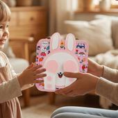 2X KSIĄŻKA FILCOWA 3D Z ELEMENTAMI INTERAKTYWNYMI ROZWIJAJĄCA INTELIGENCJĘ