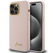 Etui Guess do iPhone 15 Pro, Różowy
