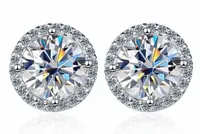 SREBRNE KOLCZYKI WKRĘTKI SZTYFTY DAMSKIE SREBRO PRÓBA 925 RODOWANE