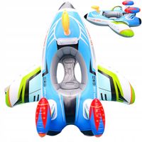 Kółko Ponton dla dzieci do pływania samolot rakieta pistolet 314