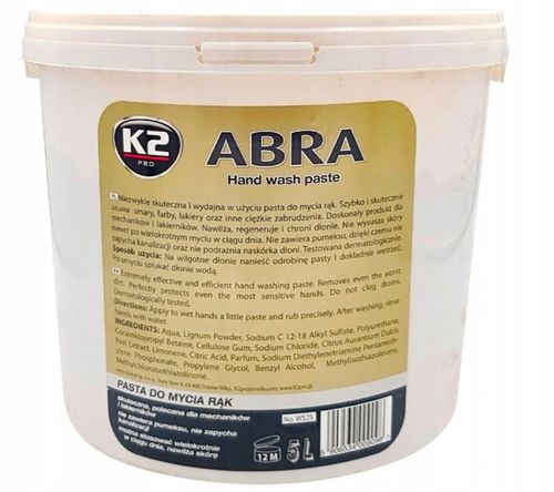 K2 Pasta do mycia rąk Abra 5 L na Arena.pl