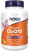 NOW FOODS Koenzym Q10 200 mg (90 tabl.)