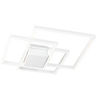 Nowoczesny plafon metalowy Paso LED 25W 3000K do holu biały