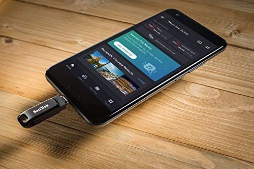 Pendrive SanDisk Ultra Dual Drive Go 512 GB USB 3.0, USB 3.1 typ C czarny na Arena.pl