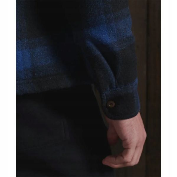 Kurtka Superdry Hunting Wool overshirt S zdjęcie 5