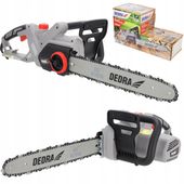 Pilarka Elektryczna Piła Łańcuchowa Do Drewna 2400W 16" 40cm SDS DEDRA