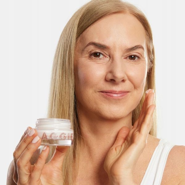 KREM DO TWARZY cera dojrzała PRZECIW ZMARSZCZKOM kwas hialuronowy AGGIE zdjęcie 7