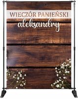 TŁO ścianka FOTO wieczór panieński BOHO z imieniem
