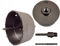 OTWORNICA WIDIOWA 130 mm FREZ DO BETONU KORONKA POD PUSZKĘ PUSZKA SDS PLUS