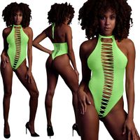 Niesamowite Sexy Body UV Active 837 Green NEON XS/XL