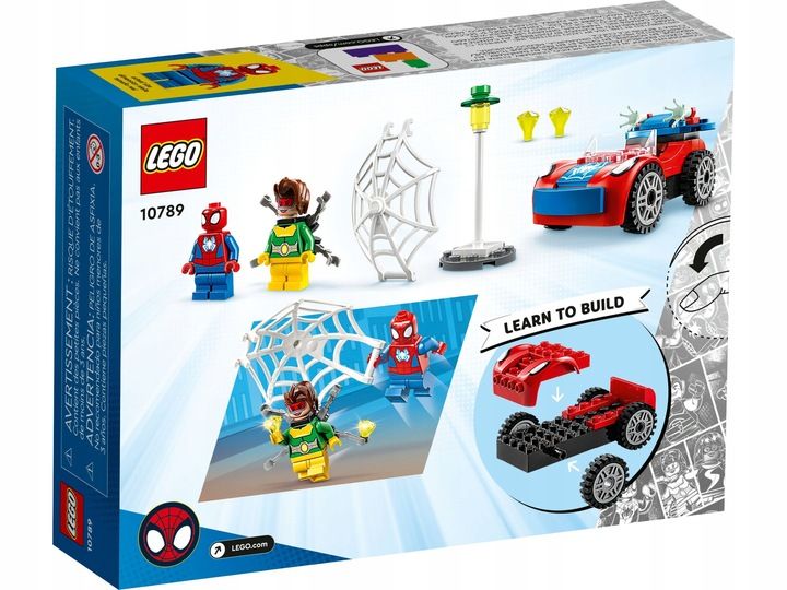 LEGO SPIDEY 10789 SAMOCHÓD SPIDER MANA I DOC OCK zdjęcie 3