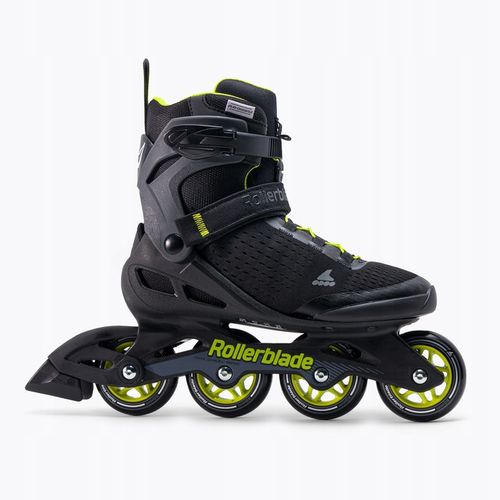Rolki męskie Rollerblade Zetrablade Elite black/lime 41 EU na Arena.pl