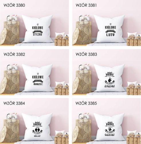 Poduszka z nadrukiem WBIŁEM TRZYDZIESTY POZIOM na Arena.pl