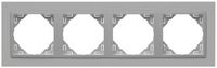Efapel animato ramka 4-krotna aluminium 90940 taa