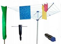 SUSZARKA OGRODOWA ŚRUBA KOTWA METALOWE OKUCIA 50m