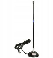 ANTENA CB RADIO MOCNY MAGNES BEZ STROJENIA KRÓTKA MAŁA HELIKALNA SIBI AB5