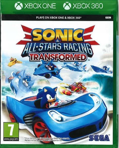 Sonic All Stars Racing Transformed Xbox One X360 Arena Pl