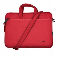 Torba na notebook TRUST Bologna 16 cali ECO Czerwony