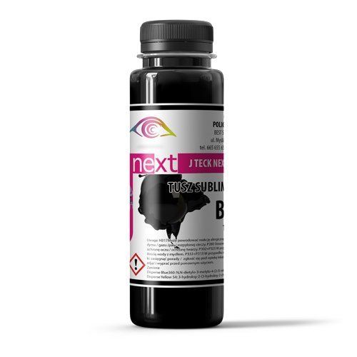 100 ml J-Teck J-Next BLACK Sublimacja Temotransfer zdjęcie 1
