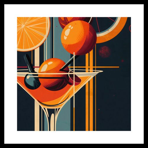 Plakat 40x40cm Koktajl w Stylu na Arena.pl