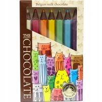 Figurki Czekoladowe Kredki Prezent Dziecko Czekolada Mleczna Czeskie 100g