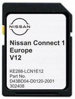 MAPA Nissan Connect 1 v12 2023 LCN1 Qashqai RADARY