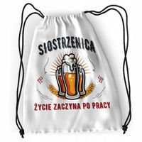 Plecak Dla Siostrzenicy Sportowy Szkolny Worek Z Nadrukiem Ze Zdjęciem