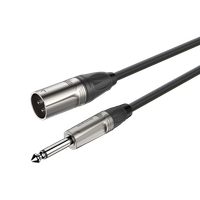 Roxtone Kabel audio 15m Jack 6.3mm Mono, XLR 3-pin męski DMXJ250L15