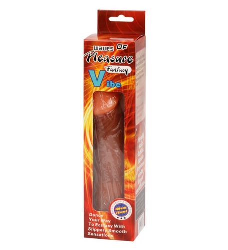 Realistyczny brązowy wibrator na Arena.pl