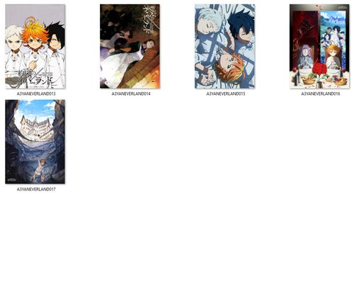 Plakat The Promised Neverland DO WYBORU na Arena.pl