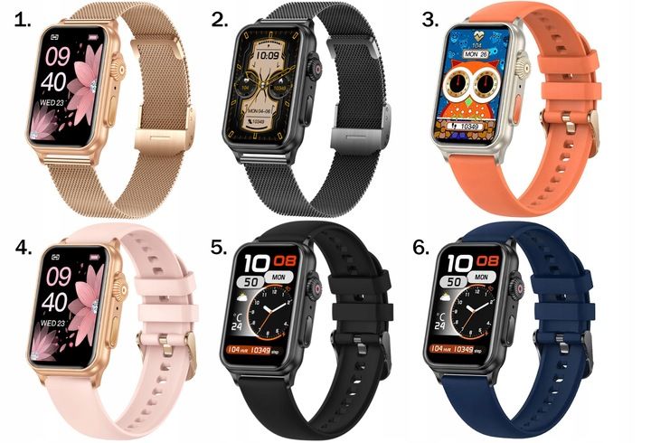 Zegarek damski SMARTWATCH Rubicon ROZMOWY PULS SMS zdjęcie 5