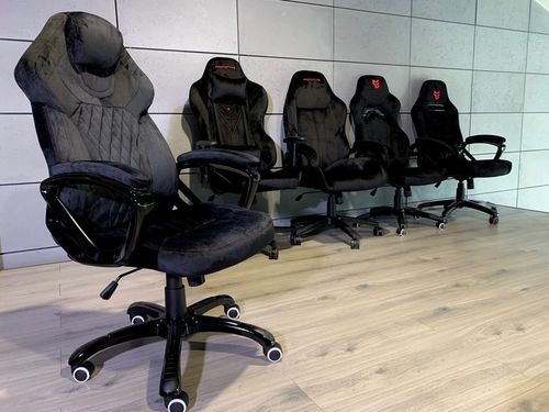 Fotel obrotowy do biurka SPIDER GREY FABRIC na Arena.pl