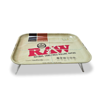 metalowa tacka śniadaniowa do skręcania raw dinner tray