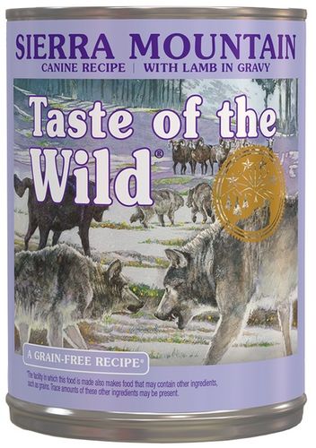 Taste of the Wild Sierra Mountain Canine puszka 390g na Arena.pl