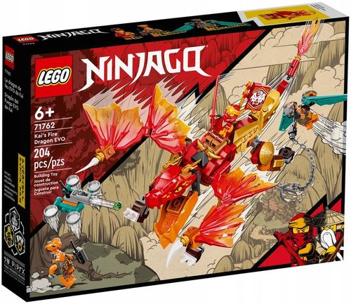 LEGO Ninjago Smok ognia Kaia EVO 71762 na Arena.pl
