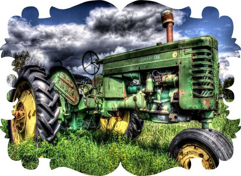 Bidon Junior z traktorem - Traktor zdjęcie 2