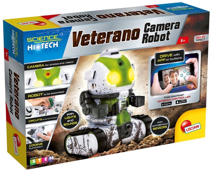 lisciani hi-tech robot veterano 6506 zdjęcie 1