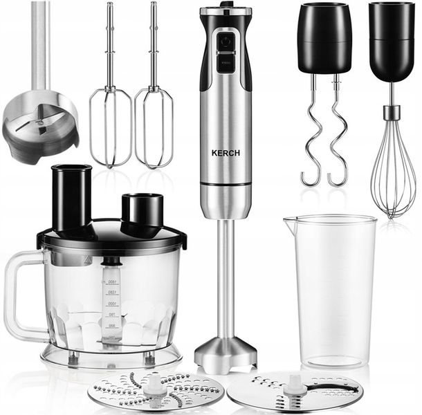 BLENDER RĘCZNY MALAKSER 2TARCZE KERCH ACTIVE 1200W zdjęcie 1