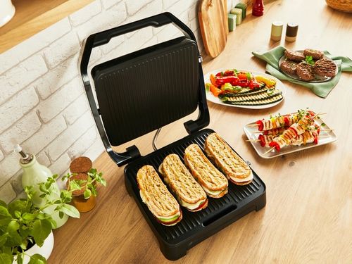 Grill elektryczny TEFAL Inicio GC271D10 2000 W 2w1 panini opiekacz na Arena.pl