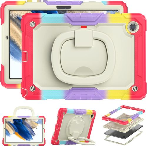 Etui do Samsung Galaxy Tab A7 Pancerne z Obrotową Podstawką Kolorowe na Arena.pl