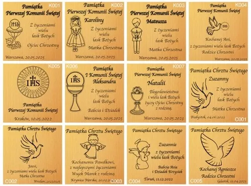 ZŁOTY ŁAŃCUSZEK 585 Krzyżyk KOMUNIA CHRZEST na Arena.pl