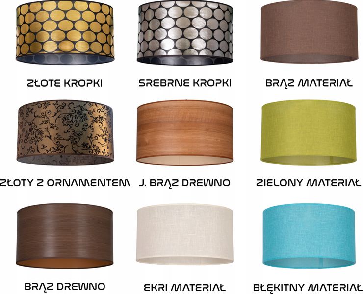 Abażur KLOSZ LAMPA 30cm E27 zdjęcie 12