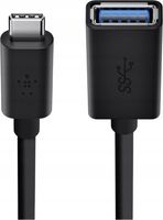 Kabel USB Belkin USB-A - 1 m Czarny (F2CU036BTBLK)