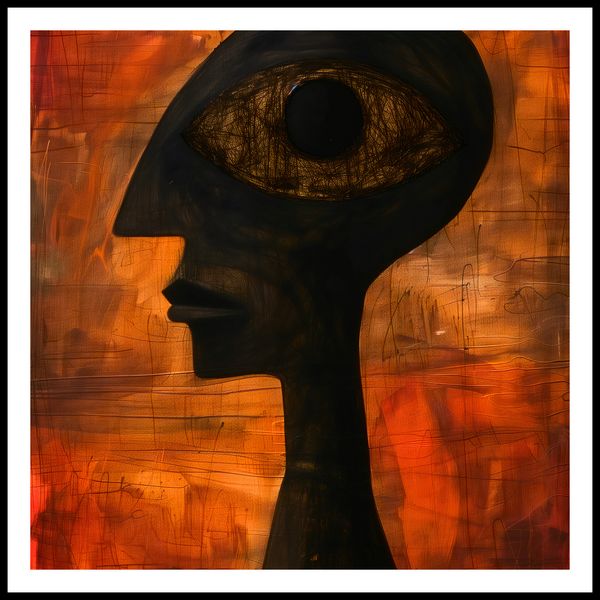 Plakat 70x70cm Głęboki Wgląd zdjęcie 3