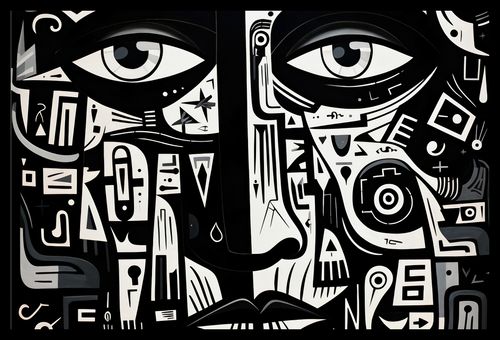 Plakat 45x30cm Labirynt Myśli na Arena.pl