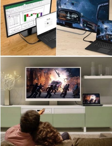 ADAPTER KABEL PRZEWÓD MINI DisplayPort DO HDMI 4K UHD THUNDERBOLT 2 ZENWIRE zdjęcie 6